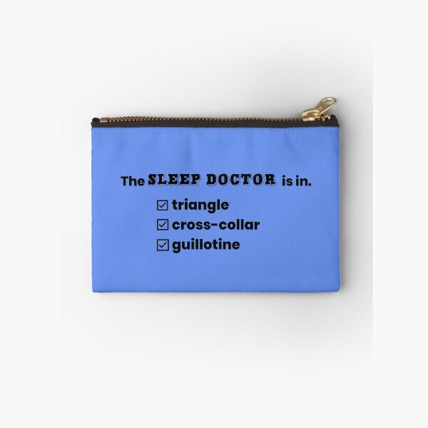 Item preview, The Sleep Doctor Is In – Jiu Jitsu Submission Checklist designed and sold by S-Dstyle.