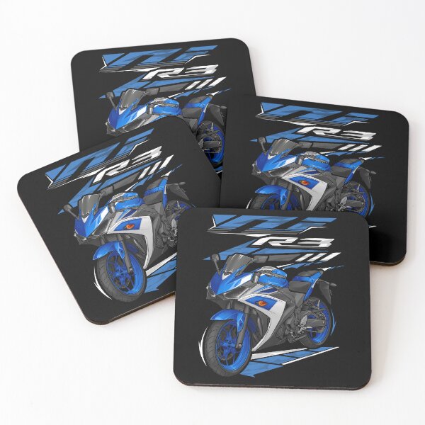 Item preview, Yamaha YZF-R3 2015 (Team Yamaha Blue) for Motorcycle Riders designed and sold by MotoApparelHub.