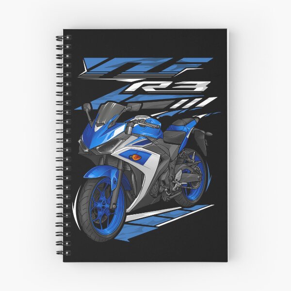 Item preview, Yamaha YZF-R3 2015 (Team Yamaha Blue) for Motorcycle Riders designed and sold by MotoApparelHub.
