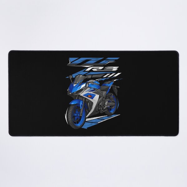 Item preview, Yamaha YZF-R3 2015 (Team Yamaha Blue) for Motorcycle Riders designed and sold by MotoApparelHub.