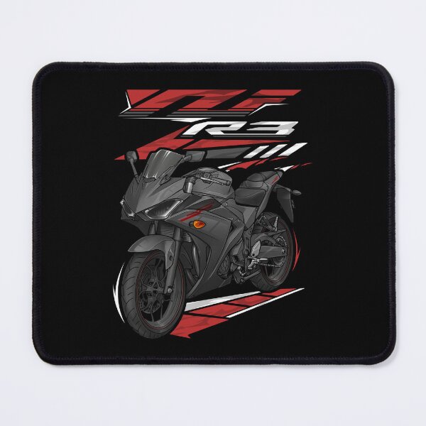 Item preview, Yamaha YZF-R3 2015-2016 (Raven) for Motorcycle Riders designed and sold by MotoApparelHub.