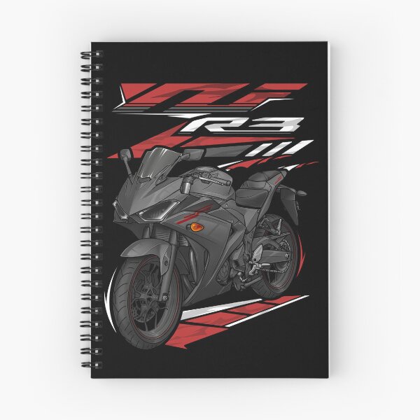Item preview, Yamaha YZF-R3 2015-2016 (Raven) for Motorcycle Riders designed and sold by MotoApparelHub.