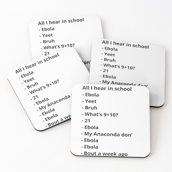 Item preview, All I hear in school designed and sold by killzak.