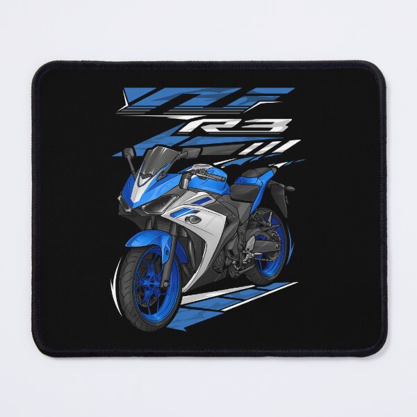 Item preview, Yamaha YZF-R3 2016 (Team Yamaha Blue) for Motorcycle Riders designed and sold by MotoApparelHub.