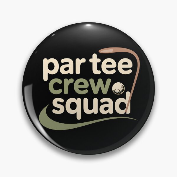 Item preview, Par Tee Crew  Squad Golf  - This gift is for every golf enthusiast who wants to stand out with a stylish and team-spirited touch both on and off the course. designed and sold by ZyziowskyArt.