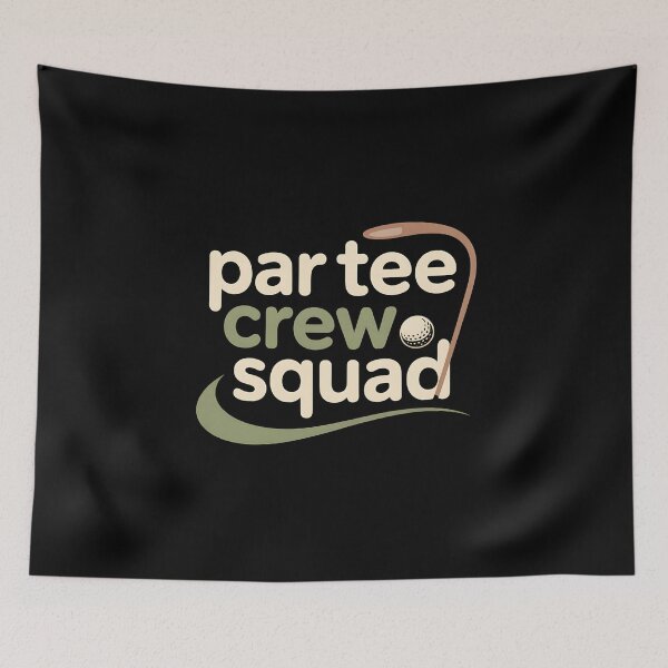Item preview, Par Tee Crew  Squad Golf  - This gift is for every golf enthusiast who wants to stand out with a stylish and team-spirited touch both on and off the course. designed and sold by ZyziowskyArt.