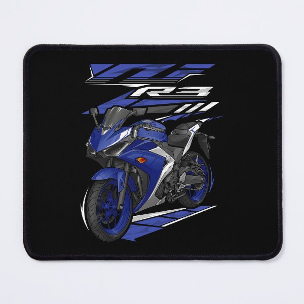 Item preview, Yamaha YZF-R3 2017 (Team Yamaha Blue) for Motorcycle Riders designed and sold by MotoApparelHub.