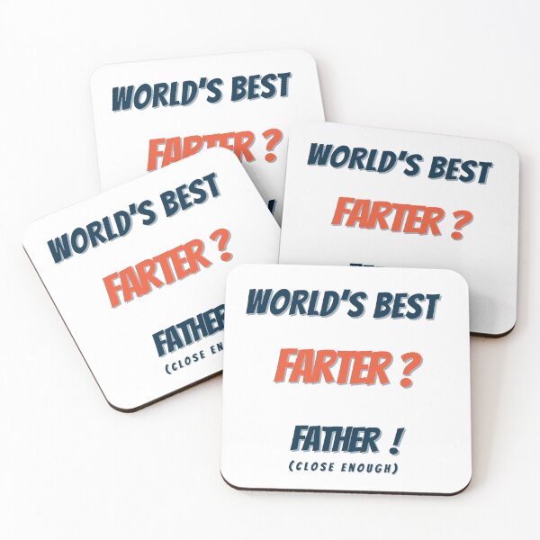 Item preview, World's best farter / father t-shirt (classic) designed and sold by dadnladdesigns.