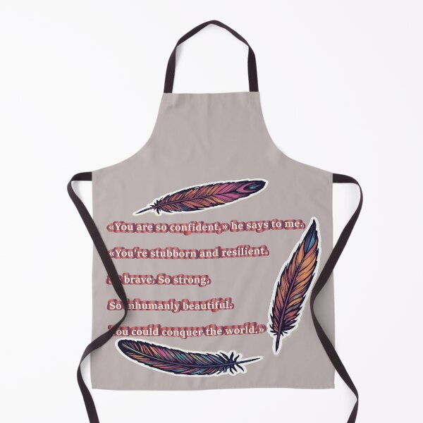 Item preview, Aaron Warner Quotes – Empowering and Inspirational Feather Design designed and sold by CheriTanya.