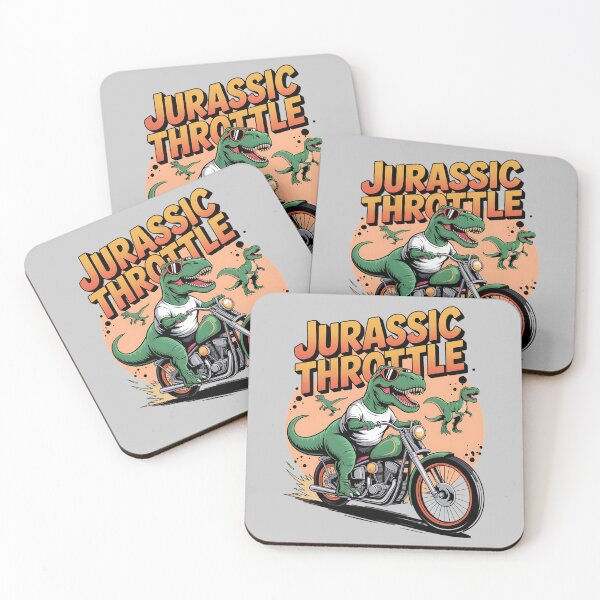 Item preview, Jurassic throttle - Dino motorbike - Road Dino - I love dino - Dino biker - Dino Rebel - Dino Punk - Dino rock designed and sold by JansenGS.