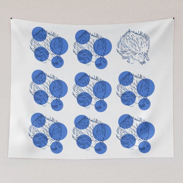 Item preview, Multi Echidna Blue designed and sold by Frederick James Norman.