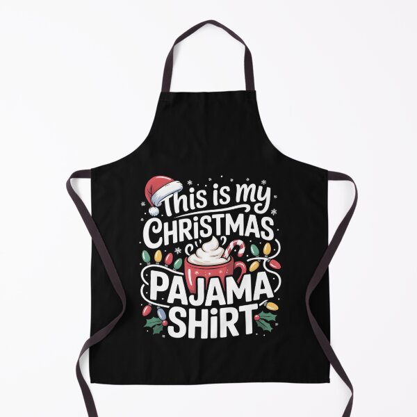 Item preview, This is My Christmas Pajama Shirt Cocoa Mug Santa Hat designed and sold by clothesy7.