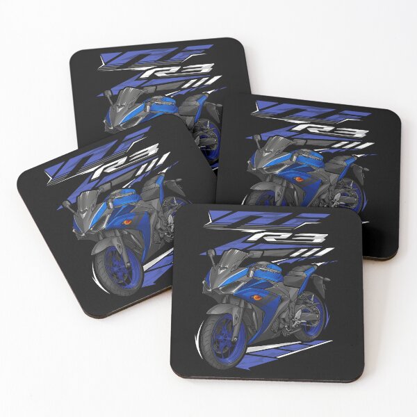 Item preview, Yamaha YZF-R3 2018 (Team Yamaha Blue) for Motorcycle Riders designed and sold by MotoApparelHub.