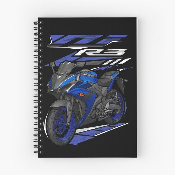 Item preview, Yamaha YZF-R3 2018 (Team Yamaha Blue) for Motorcycle Riders designed and sold by MotoApparelHub.