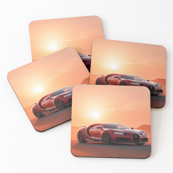 Item preview, Bugatti Supercar at Desert Sunset designed and sold by sweetartbaby.