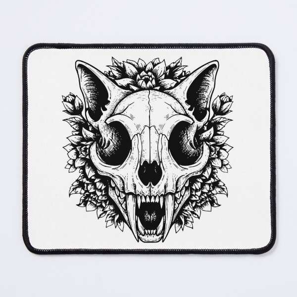 Item preview, Cat skull. Mystical cat. Cat skeleton. designed and sold by Valentinian.