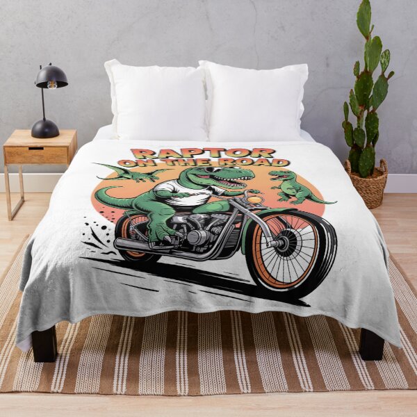 Item preview, Raptor on the road - Dino motorbike - Road Dino - I love dino - Dino biker - Dino Rebel - Dino Punk - Dino rock designed and sold by JansenGS.