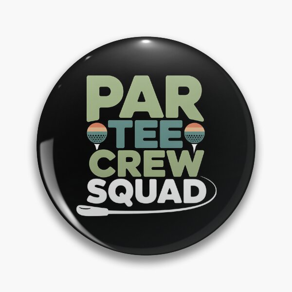 Item preview, Par Tee Crew  Squad Golf  - This gift is for every golf enthusiast who wants to stand out with a stylish and team-spirited touch both on and off the course. designed and sold by ZyziowskyArt.