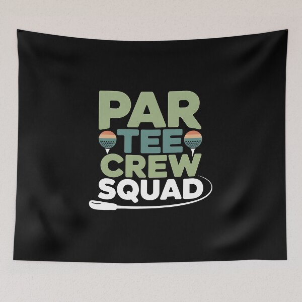 Item preview, Par Tee Crew  Squad Golf  - This gift is for every golf enthusiast who wants to stand out with a stylish and team-spirited touch both on and off the course. designed and sold by ZyziowskyArt.