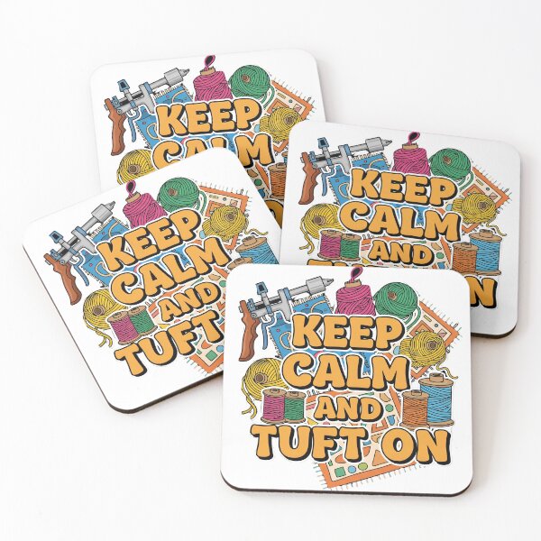 Item preview, Keep Calm and Tuft On designed and sold by CorBas87.