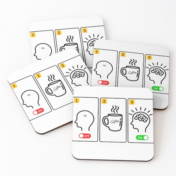 Item preview, Feeling Bird-Brained Without Coffee? designed and sold by dadnladdesigns.