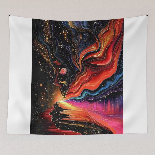 Item preview, “Drip Royalty: Afro Goddess in Color” designed and sold by Blackcanvas444.
