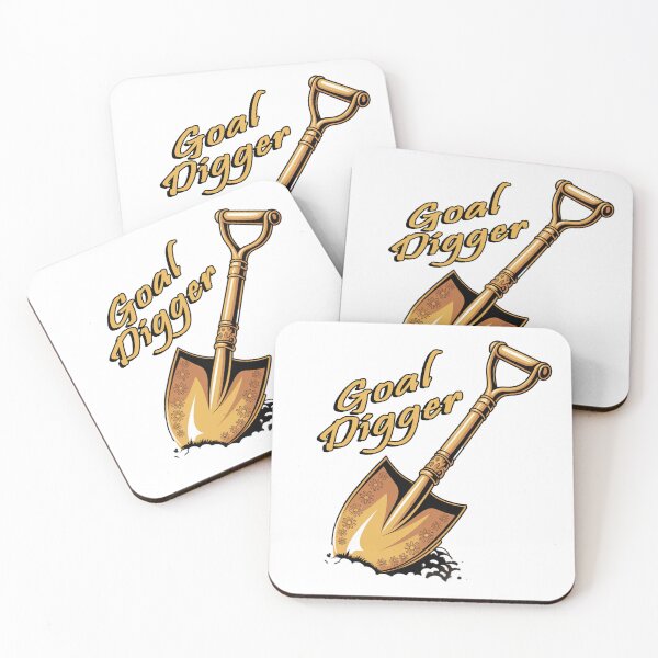 Item preview, Goal Digger - Inspire Quote designed and sold by WhimWiz.