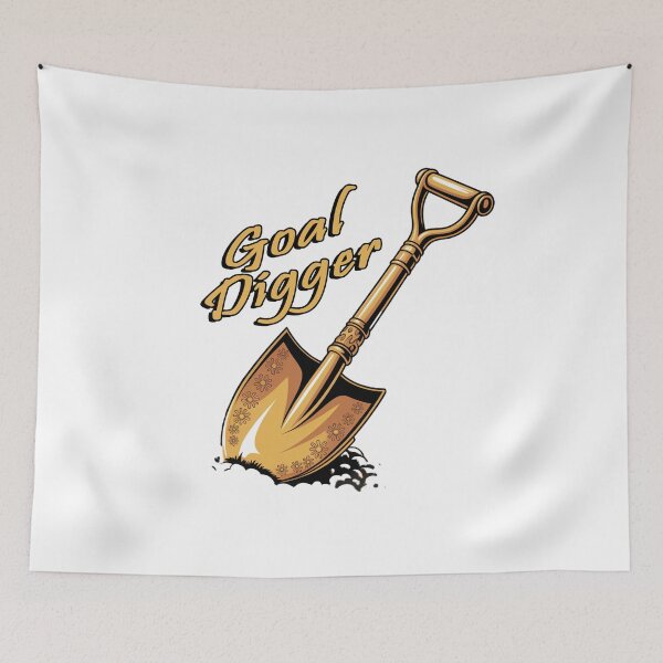 Item preview, Goal Digger - Inspire Quote designed and sold by WhimWiz.