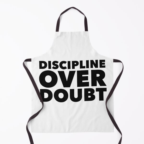Item preview, Discipline Over Doubt - Bold Motivational Quote for Success Seekers designed and sold by Soaring Eagle.