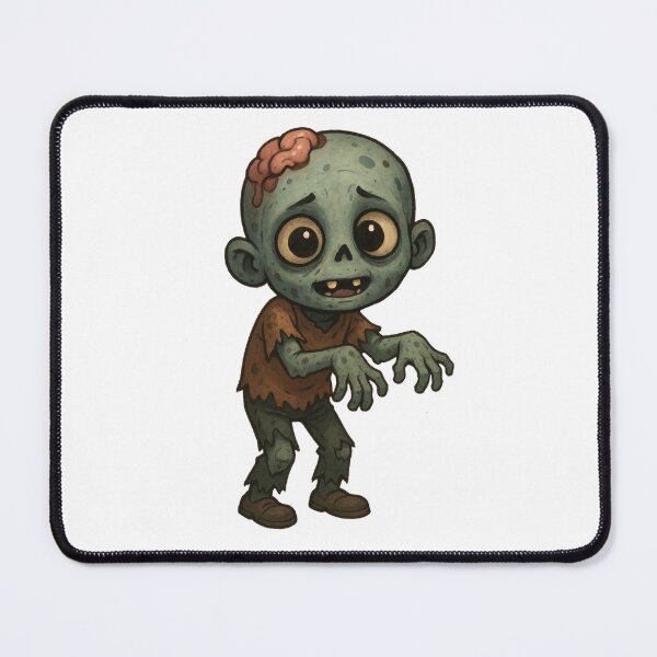 Item preview, Cute Cartoon Zombie Character Halloween Gifts designed and sold by Prints-by-Olaf.