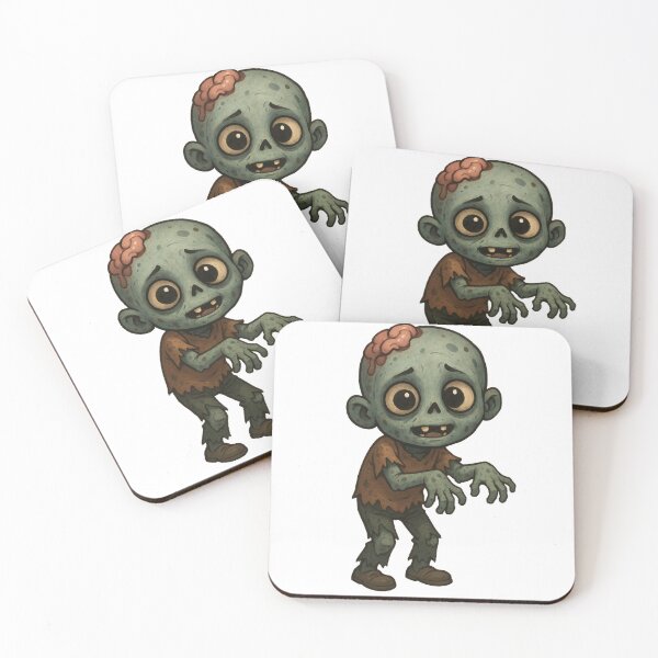 Item preview, Cute Cartoon Zombie Character Halloween Gifts designed and sold by Prints-by-Olaf.