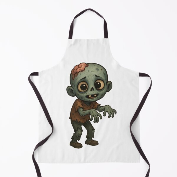 Item preview, Cute Cartoon Zombie Character Halloween Gifts designed and sold by Prints-by-Olaf.