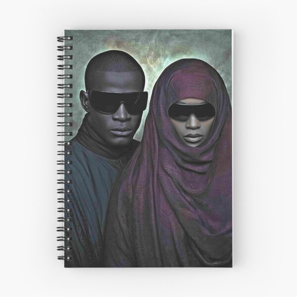 Item preview, “Shades of Power: Afrocentric Duo” designed and sold by Blackcanvas444.