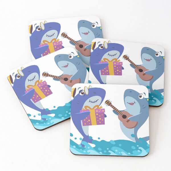 Item preview, Thresher Sharks Birthday Party Fun designed and sold by Pixelaire.