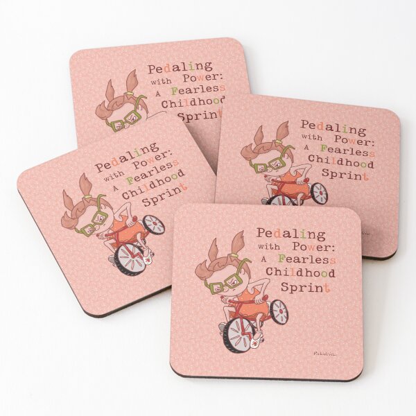 Item preview, A funny fierce Girl on Red Tricycle designed and sold by Pink Writer.