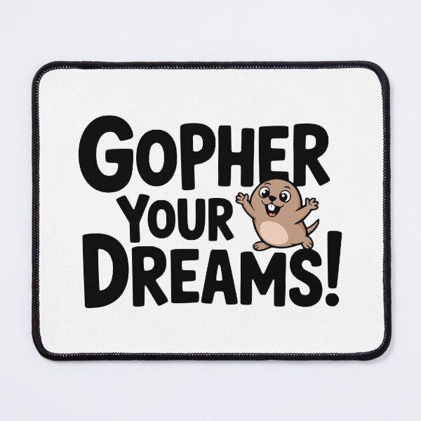 Item preview, Gopher Your Dreams! Cute Bee Pun designed and sold by PMCreative.