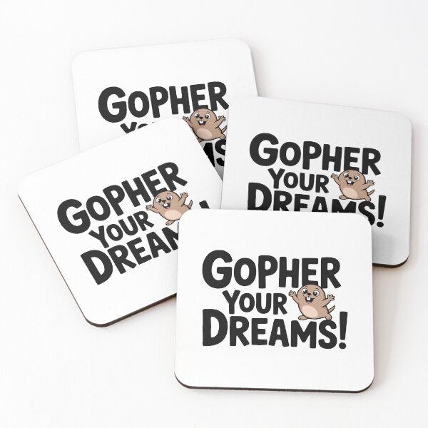 Item preview, Gopher Your Dreams! Cute Bee Pun designed and sold by PMCreative.