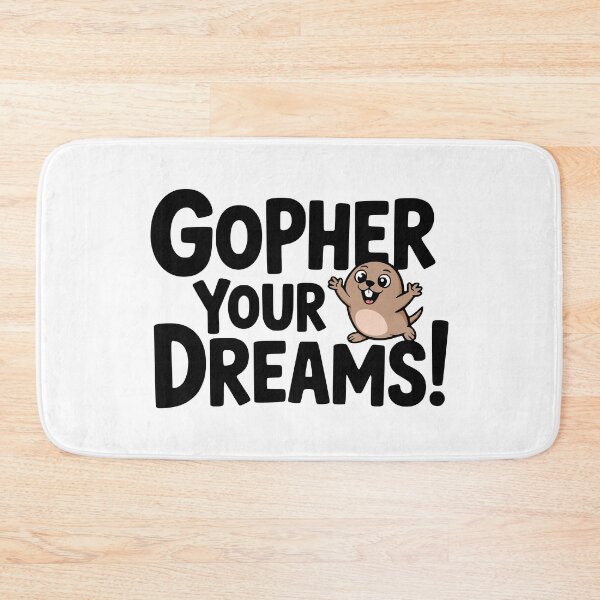 Item preview, Gopher Your Dreams! Cute Bee Pun designed and sold by PMCreative.