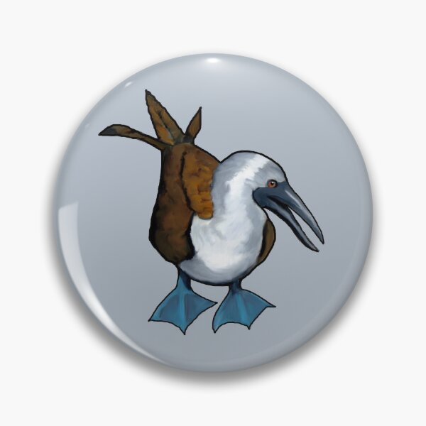 Item preview, Blue-Footed Booby Bird, Illustration, Wildlife, Art, Marine Bird designed and sold by JoyfulWhimsy.