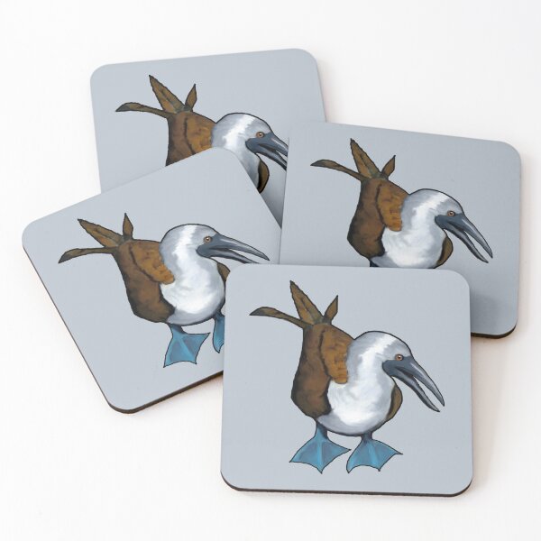 Item preview, Blue-Footed Booby Bird, Illustration, Wildlife, Art, Marine Bird designed and sold by JoyfulWhimsy.