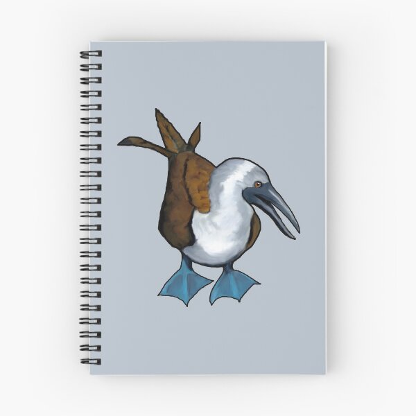 Item preview, Blue-Footed Booby Bird, Illustration, Wildlife, Art, Marine Bird designed and sold by JoyfulWhimsy.