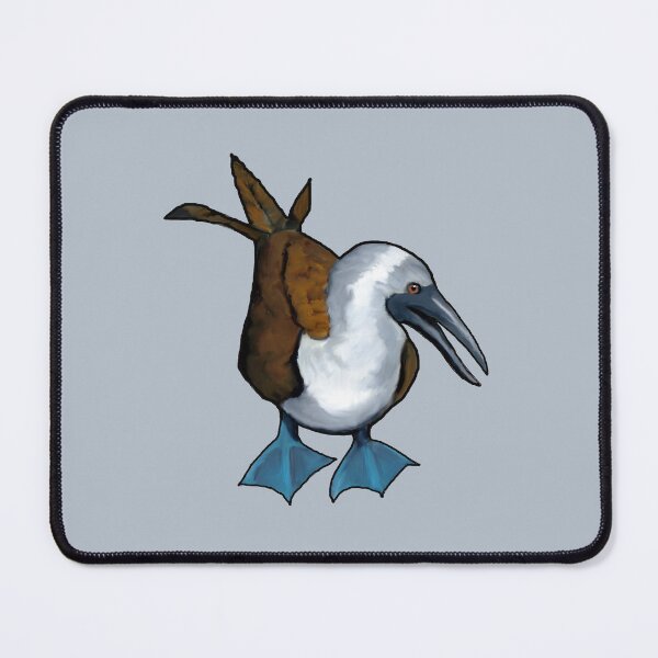 Item preview, Blue-Footed Booby Bird, Illustration, Wildlife, Art, Marine Bird designed and sold by JoyfulWhimsy.