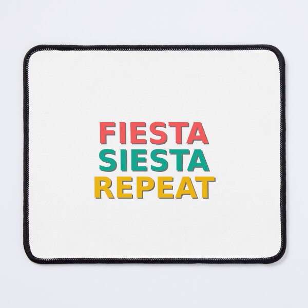 Item preview, Fiesta Siesta Repeat – Minimal Party Quote Design designed and sold by dadnladdesigns.
