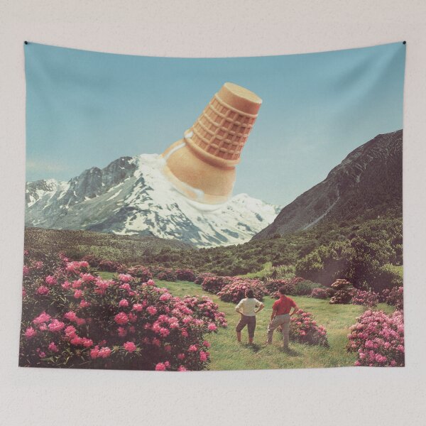 Item preview, Ice Cream Peak - Mountain Meltdown designed and sold by Vertigo Artography.