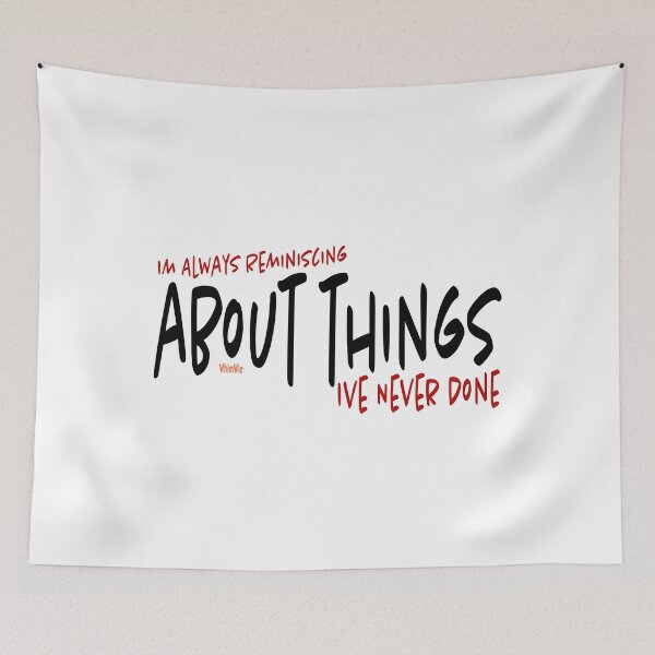 Item preview, I'm Always Reminiscing - Funny Quote designed and sold by WhimWiz.