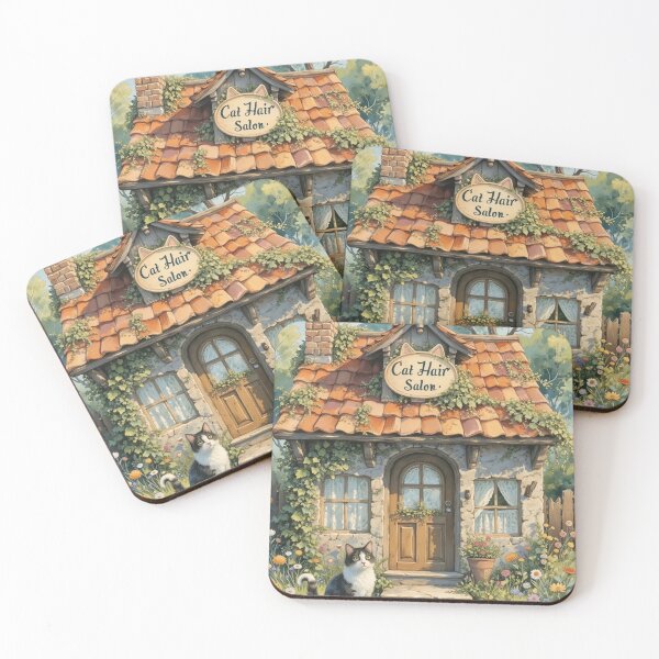 Item preview, Cat Hair Salon in the Forest designed and sold by PixelKitsune.