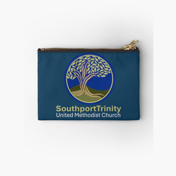 Item preview, TUMC vertical logo for DARK Colors RS designed and sold by SouthportTrinityUMC.