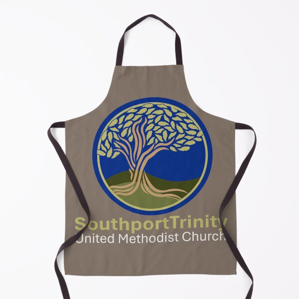 Item preview, TUMC vertical logo for DARK Colors RS designed and sold by SouthportTrinityUMC.