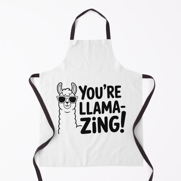 Item preview, You're llamazing! Cute Llama Pun designed and sold by PMCreative.