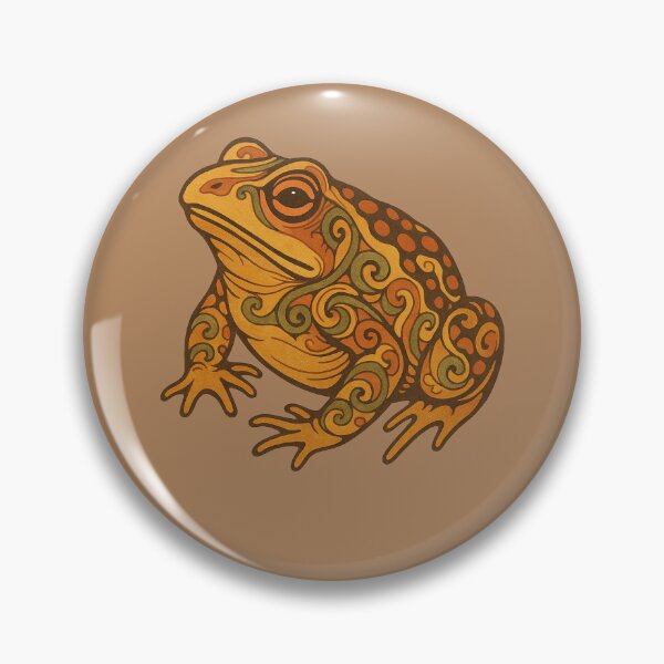 Item preview, Retro Toad Vintage Amphibian Nature Art designed and sold by FrictionMaxxing.